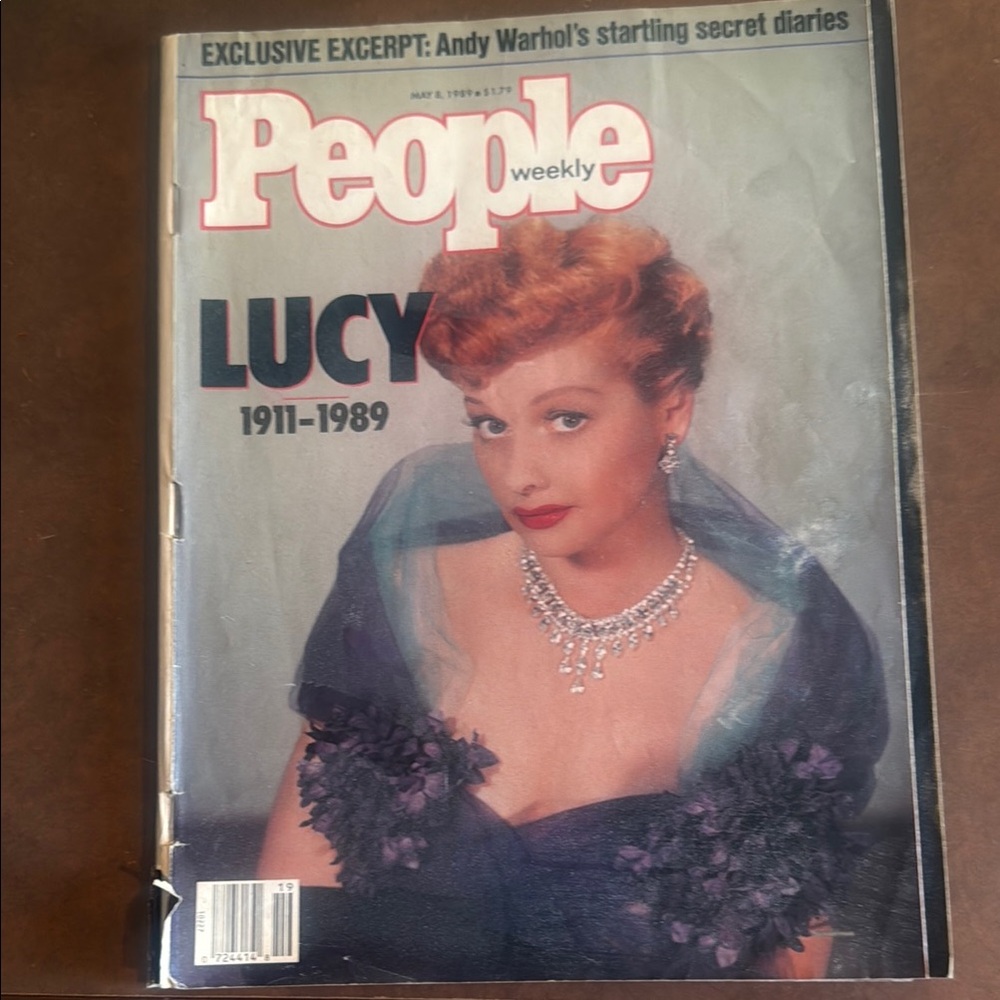 People Weekly Magazine - Lucy 1911-1989 Cover